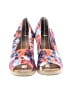 TOMS Floral Purple Wedges Size 7 1/2 - photo 2