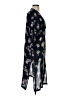 Ann Taylor LOFT Blue Black Kimono Size XS - photo 4
