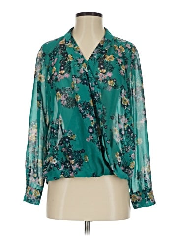 Maurices Long Sleeve Blouse (view 1)