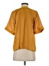 Vince Camuto 100% Polyester Gold Short Sleeve Blouse Size XS - photo 2