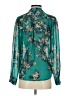 Maurices 100% Polyester Teal Long Sleeve Blouse Size S - photo 2