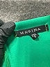 Marina Solid Green Cocktail Dress Size S - photo 7
