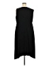 Alfani Solid Black Cocktail Dress Size 3X - photo 2