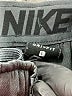 Nike 100% Polyester Green Gray Track Pants Size L (kids) - photo 3