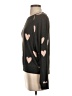 Assorted Brands Hearts Gray Pullover Sweater Size S - photo 5