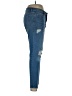 Old Navy Solid Blue Jeans Size 12 - photo 4