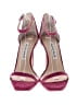 Charles David Color Block Pink Sandals Size 7 - photo 2