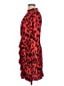 Shein Animal Print Red Cocktail Dress Size 12 - photo 5