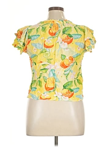 C&C California Short Sleeve Blouse (view 2)