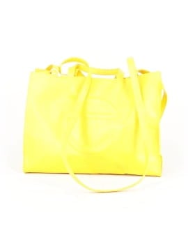 Telfar Medium Yellow Shopping Tote (view 1)