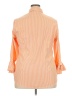 Gretchen Scott Designs Stripes Orange 3/4 Sleeve Blouse Size 3X - photo 2