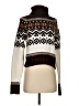American Eagle Outfitters Print Brown Pullover Sweater Size XS - photo 1