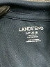 Lands' End 100% Polyester Black Short Sleeve Top Size 8 - photo 3