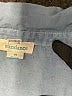 Sundance 100% Cotton Blue Long Sleeve Button-Down Shirt Size M - photo 4
