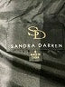 Sandra Darren 100% Polyester Black Cocktail Dress Size 6 - photo 7