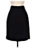 H&M 100% Polyester Solid Black Formal Skirt Size 6 - photo 2
