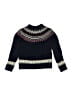 Crewcuts Chevron-herringbone Blue Pullover Sweater Size 8 - photo 2