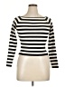 Major Label Group Stripes Ivory Turtleneck Sweater Size XL - photo 1