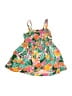 Carter's 100% Cotton Tropical Orange Green Dress Size 2T - photo 2