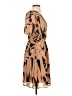 Unbranded 100% Polyester Print Brown Cocktail Dress Size S - photo 4