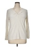 Old Navy Ivory Long Sleeve Blouse Size XL - photo 1