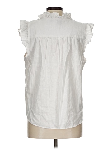 Ellen Tracy Sleeveless Button-Down Shirt (view 2)
