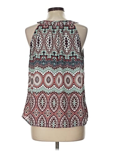 Skies Are Blue Sleeveless Blouse (view 2)