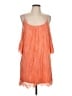 Alya 100% Polyester Orange Sleeveless Top Size L - photo 1
