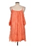 Alya 100% Polyester Orange Sleeveless Top Size L - photo 2