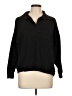 If It Were Me Black Long Sleeve Blouse Size L - photo 1