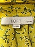 Ann Taylor LOFT 100% Polyester Yellow Long Sleeve Blouse Size S - photo 7