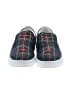 J.Crew Plaid Blue Black Sneakers Size 9 - photo 2