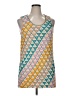 Walter Baker 100% Polyester Teal Sleeveless Top Size XL - photo 1