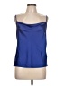 Unbranded 100% Polyester Blue Sleeveless Top Size L - photo 1