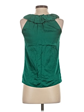 BCBGMAXAZRIA Sleeveless Silk Top (view 2)