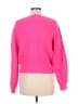 Zara Solid Pink Pullover Sweater Size M - photo 2