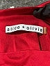 Alice + Olivia Red Burgundy Dress Size 5 - photo 5