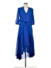Taylor 100% Polyester Blue Cocktail Dress Size 6 - photo 1