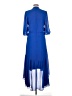 Taylor 100% Polyester Blue Cocktail Dress Size 6 - photo 2