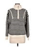 Unbranded 100% Acrylic Stripes Ivory Pullover Sweater Size M - photo 1
