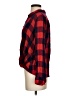 Harper 100% Rayon Plaid Red Long Sleeve Blouse Size S - photo 5