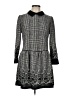 Assorted Brands Houndstooth Black Casual Dress Size 4X - photo 1