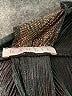 Karlie 100% Polyester Metallic Brown Short Sleeve Blouse Size L - photo 7