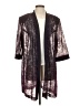 R&M Richards 100% Polyester Burgundy Kimono Size P (estimated, petite) - photo 1