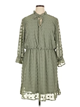short sleeve blue lace dress Seriously Sensational Short Sleeve Ruffle Lace Dress main image 0