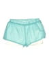 Max Studio 100% Nylon Color Block Teal Athletic Shorts Size XL - photo 1