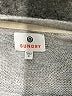 Sundry Chevron-herringbone Gray Pullover Sweater Size XS (0) - photo 7