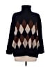 Vineyard Vines Argyle Brown Turtleneck Sweater Size L - photo 1
