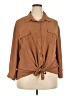 City Chic 100% Polyester Brown 3/4 Sleeve Blouse Size 18 Plus (M) - photo 1