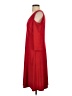 Susan Graver Solid Red Casual Dress Size S - photo 5